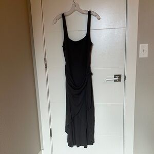 Aritzia Wilfred Saturn Dress, Dark Grey